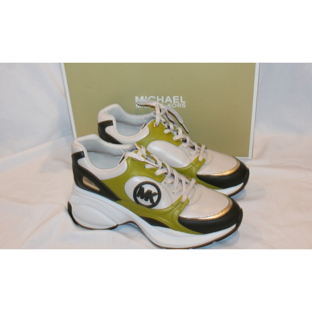 Michael Kors Women's Zuma Trainer Athletic Sneakers Apple Multi NIB SZ 8.5